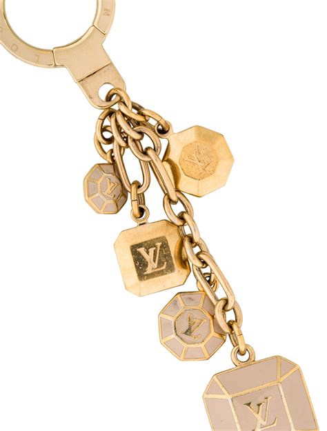 lv keychain cube|luxury keychains for women.